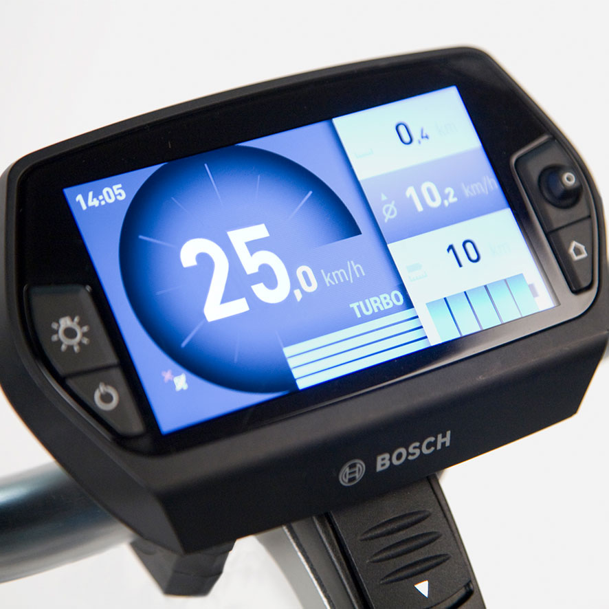 Het Bosch Nyon display is de eerste all-in-one elektrische fietscomputer met geïntegreerde navigatie.
