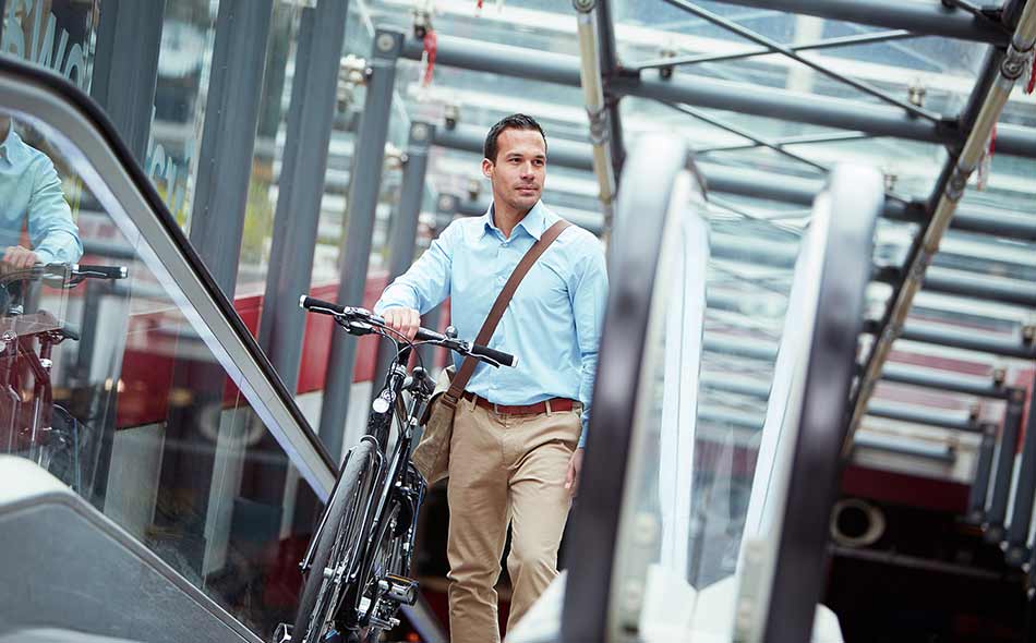 Een commuter fiets van Gazelle is een prima alternatief voor openbaar vervoer of de auto.