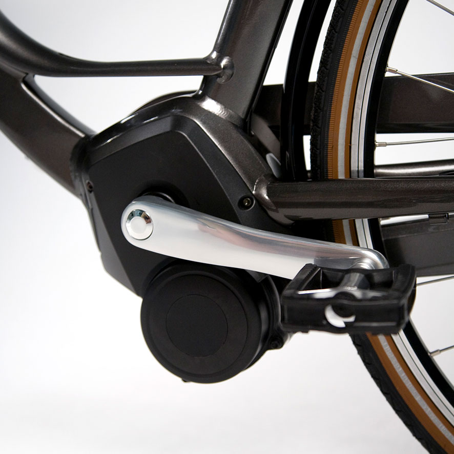 Das Impulse-System der E-Bikes von Gazelle erfüllt alle Wünsche. Die geräuschlose Technologie, der Schaltsensor und die Schiebehilfe sorgen für ungestörtes, entspanntes Radvergnügen.