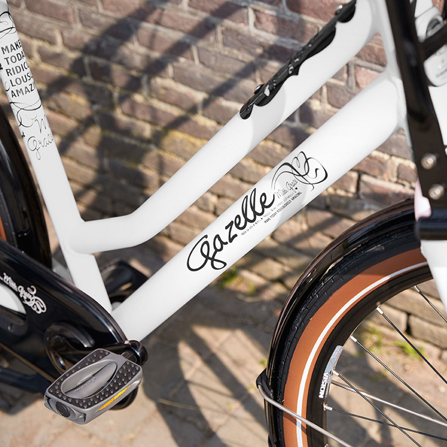 Den elegante Miss Grace er bygget til kvinder, der gerne vil vise sig frem på en moderne transportcykel.