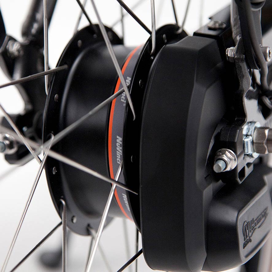 Le NuVinci Harmony sélectionne automatiquement la bonne vitesse et, le cas échéant, revient au braquet précédent.