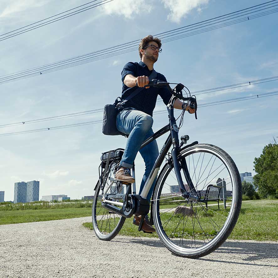 De accu bepaalt voor een groot gedeelte het aantal kilometers dat je ondersteuning krijgt van je elektrische fiets (actieradius).